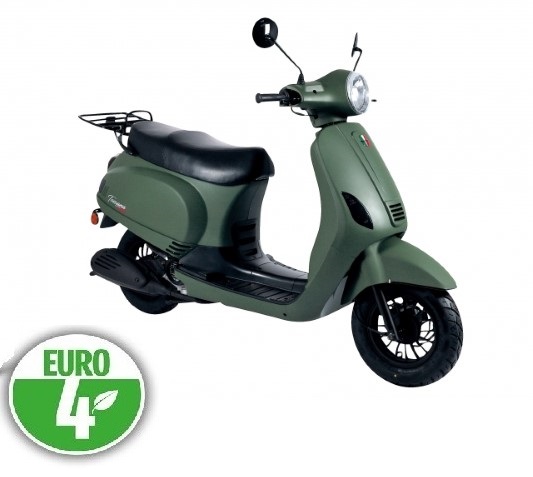 GTS Toscana Pure E4 4T Kleur: Mat Army Green