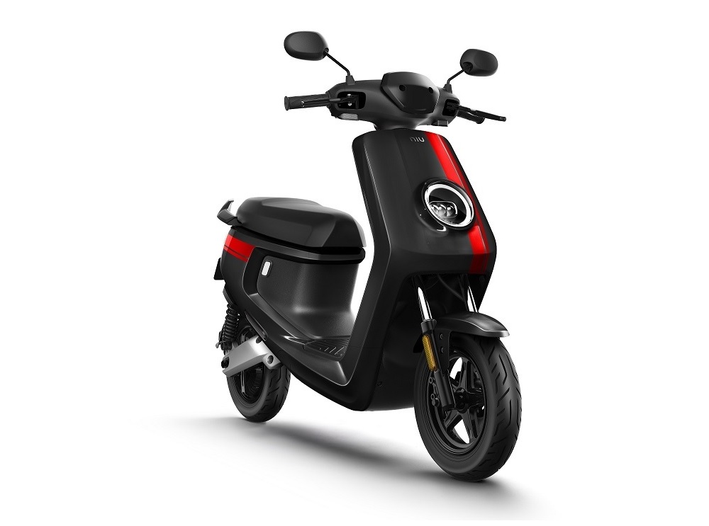 NIU MQi + Sport | Zwart | Elektrische Scooter | 25KM